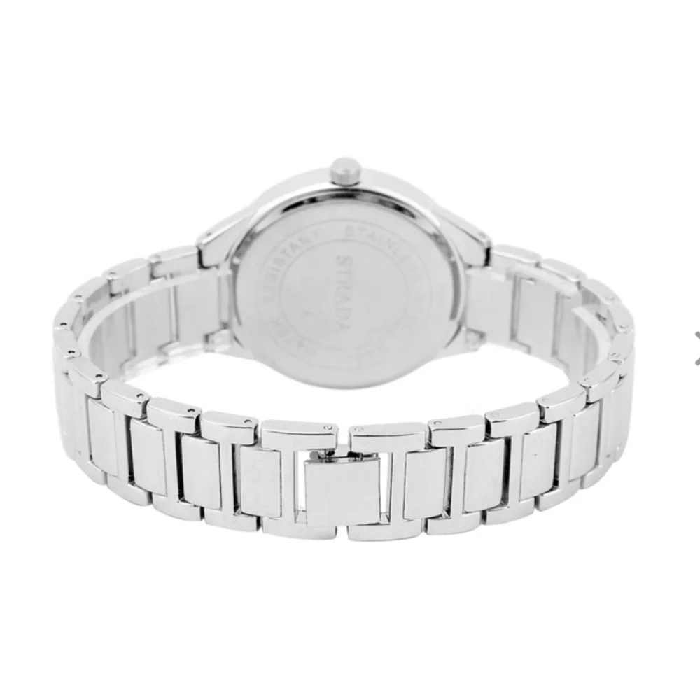 Watch with Red Butterfly Pattern